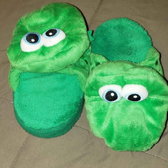 Stompeez Dragon Slippers House Shoes Kid's Small 9 to 11 Boys Girls - Picture 2 of 9